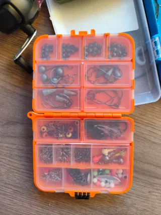 Set Caña Pescar y Accesorios