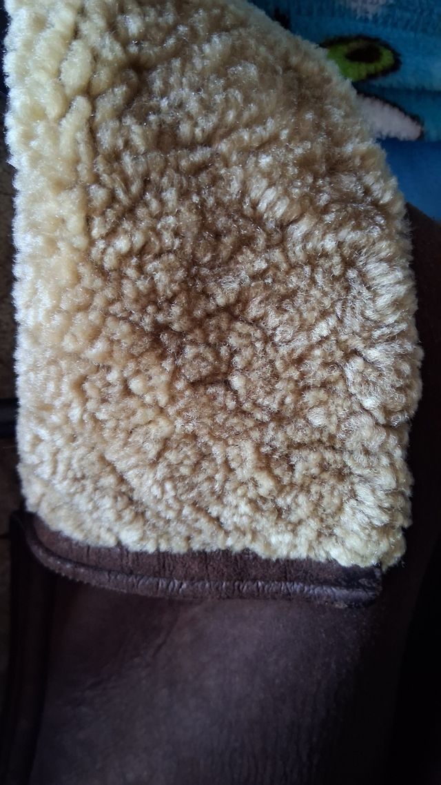 Cazadora Piel Marrón Hombre Talla L