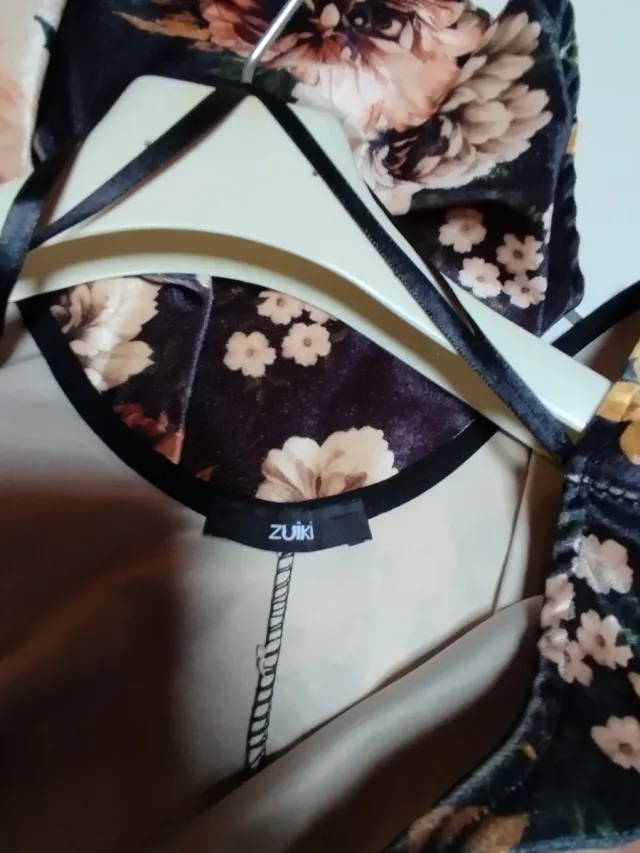 Vestito corto donna fantasia floreale