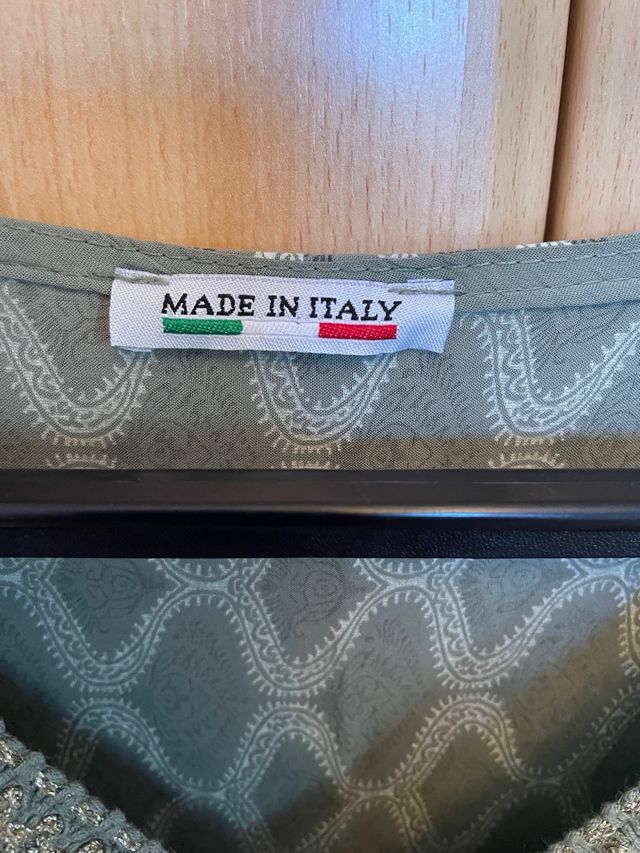 Vestido de playa estampado