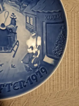 Piatto Natale Bing & Grondahl 1979