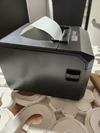 Impresora Térmica Tickets Excelvan Negra