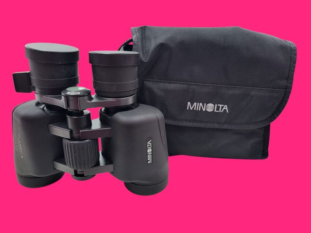 PRISMATICOS MINOLTA CLASSIC II ZOOM 7-15 X 35 NEGR