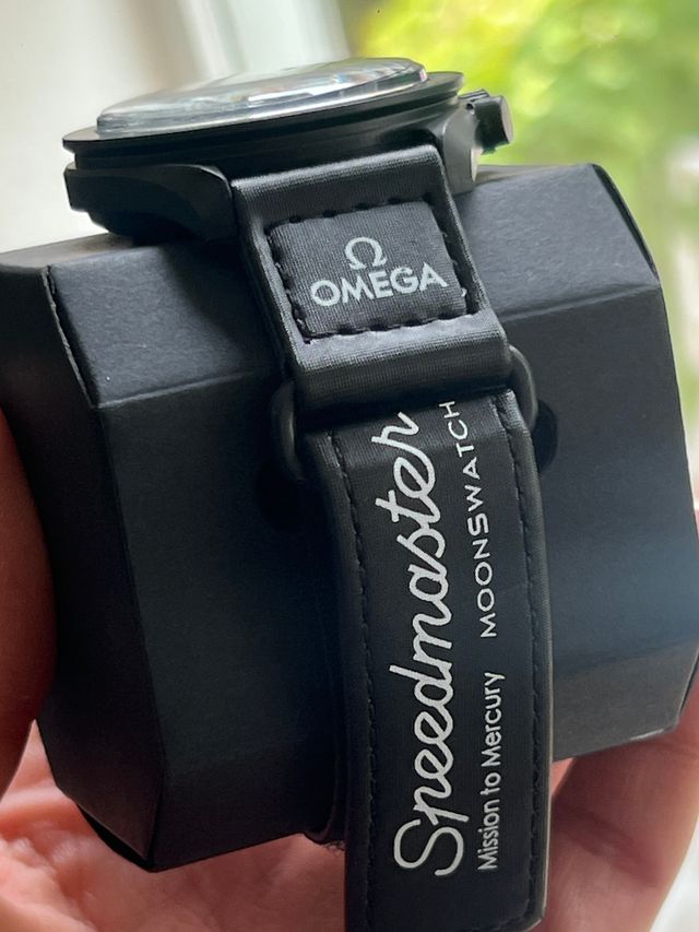 Omega Moonswatch Speedmaster Negro