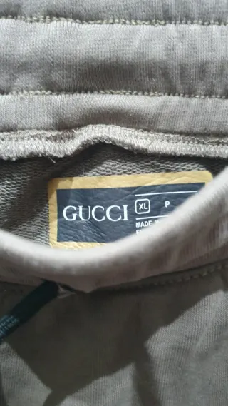 Tuta Gucci uomo beige/marrone,