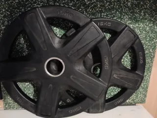 Discos Olímpicos 15kg (2 unidades)