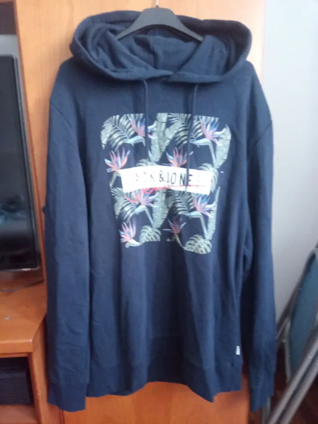 Sudadera Jack & Jones Azul Hombre