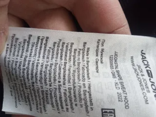 Sudadera Jack & Jones Azul Hombre