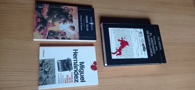 Lote de 3 libros de historia por 4 €