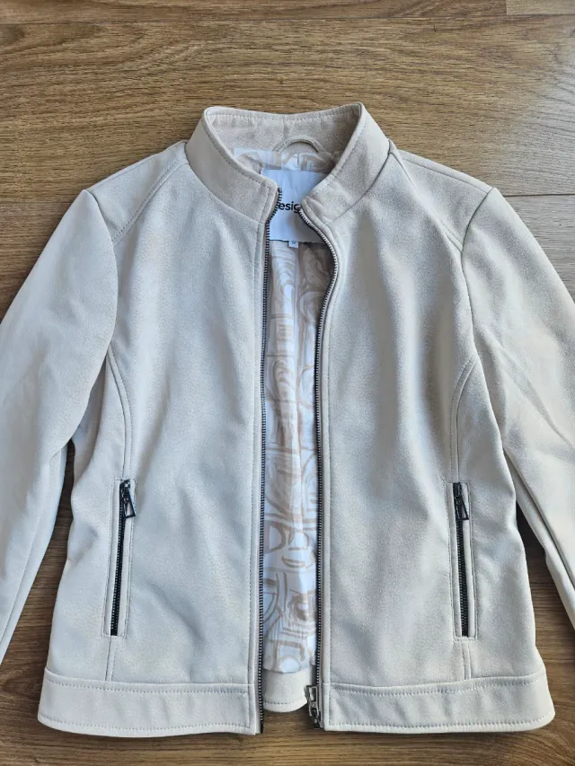 Chaqueta Desigual Beige Talla M