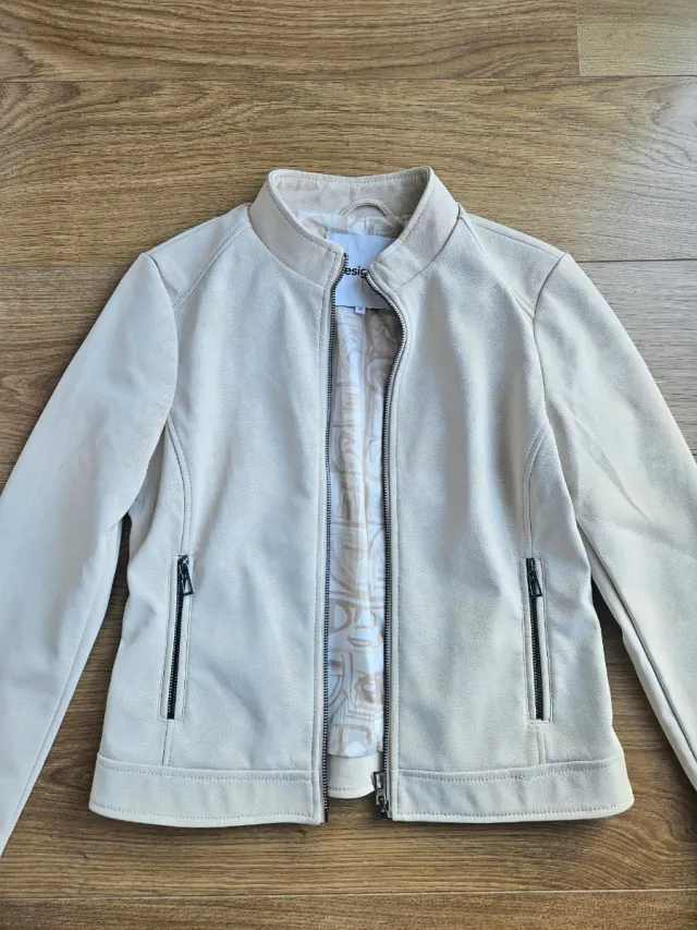 Chaqueta Desigual Beige Talla M