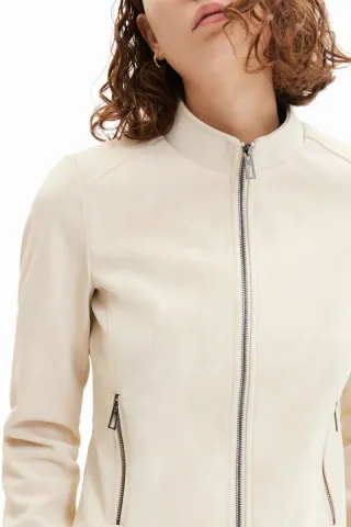 Chaqueta Desigual Beige Talla M