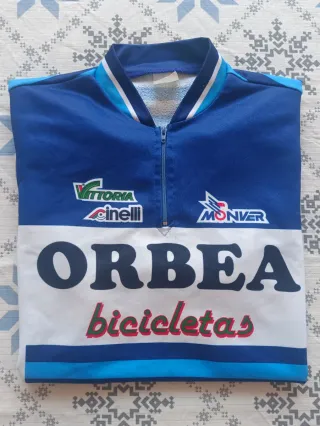 Maillot Ciclismo Vintage Orbea Vittoria Monver