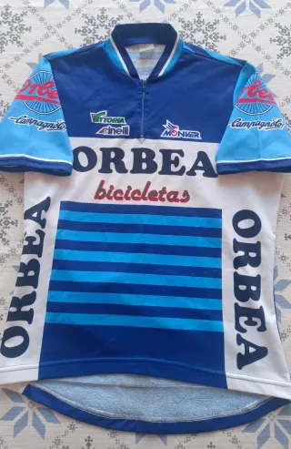 Maillot Ciclismo Vintage Orbea Vittoria Monver