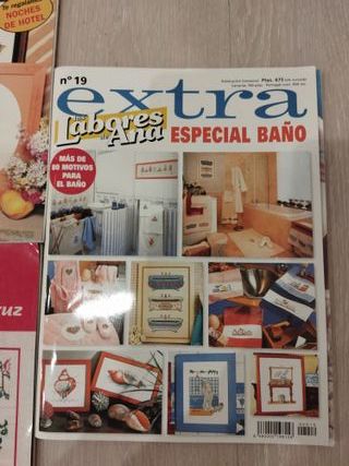 5 Revistas Punto de Cruz Variadas x 4€