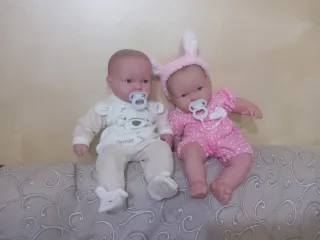 Coppia bambole reborn gemelli