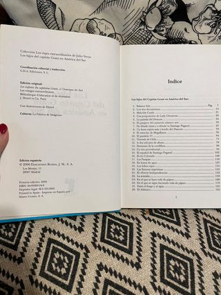 Los hijos del capitán Grant en América del Sur