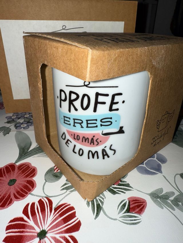 Taza Profe, eres lo más Mr. Wonderful