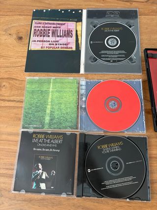 DVD y CD Robbie Williams