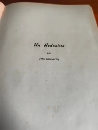 Libro antiguo. Novelistas ingleses