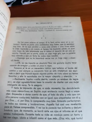 Libro antiguo. Novelistas ingleses