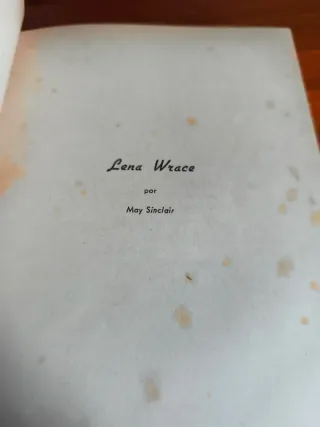 Libro antiguo. Novelistas ingleses