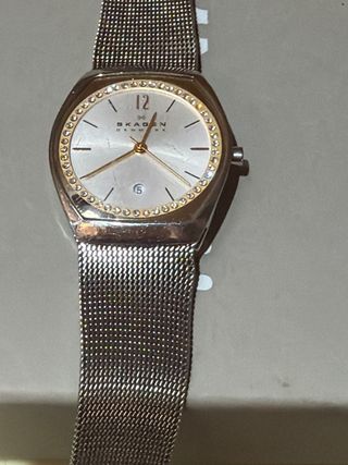 Reloj Skagen Mujer Dorado y Plateado