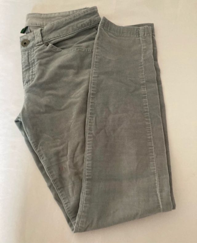 Pantalón de pana gris muy calentito !