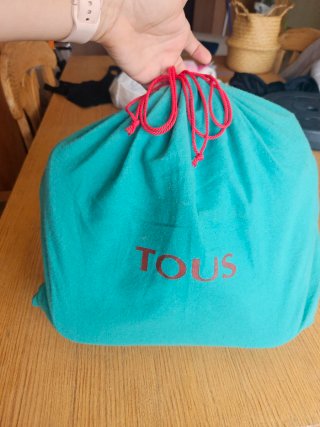 Bolso bandolera Tous multicolor y blanco