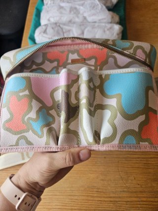 Bolso bandolera Tous multicolor y blanco