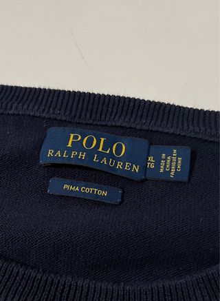 Jersey Polo Ralph Lauren Azul Marino