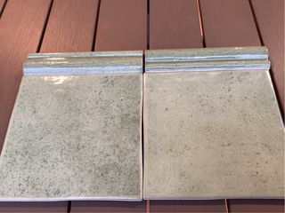 Azulejos Camp verdes Venís de Porcelanosa.