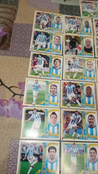 Lote cromos Málaga CF