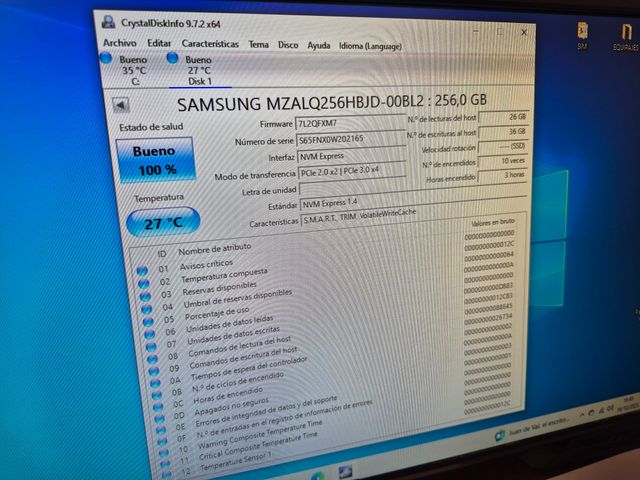 SSD M.2 NVMe-256GB / 2242 /2280