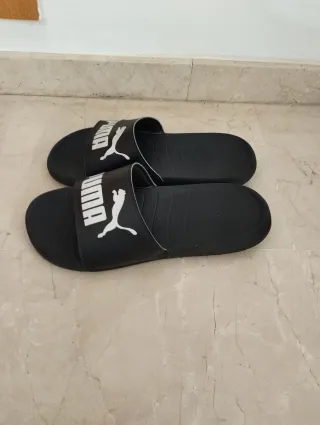 Chanclas Puma Negras