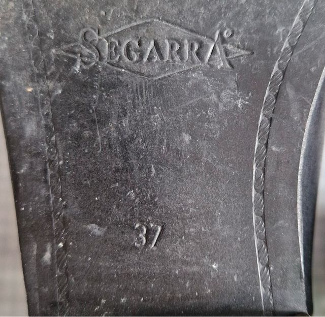 Botines de piel Segarra negros