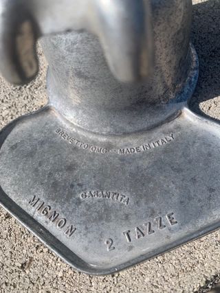 Moka Mignon 2 Tazze - Made in Italy