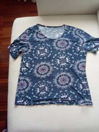 Camiseta estampada mujer