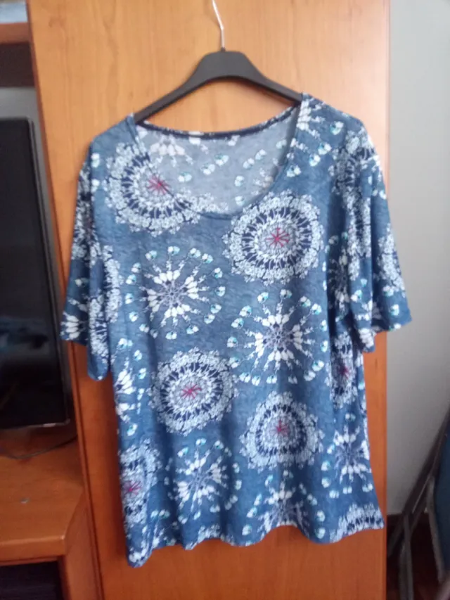 Camiseta estampada mujer