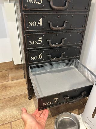 Mueble chifonier 8 cajones estilo industrial