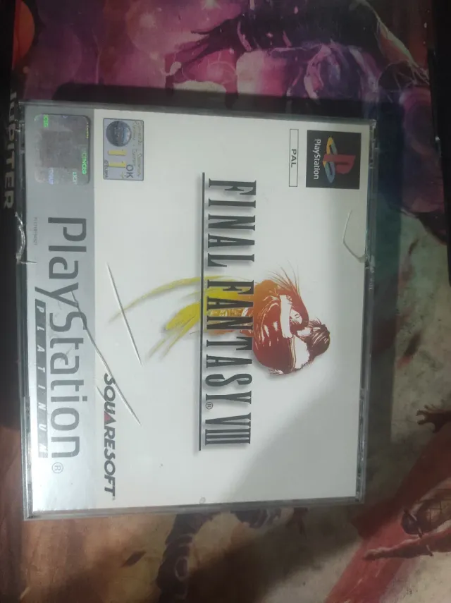 Final Fantasy VIII PS1 Platinum PAL