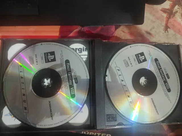 Final Fantasy VIII PS1 Platinum PAL