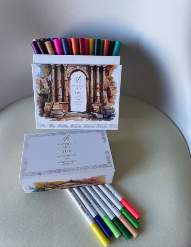 Set 100 Rotuladores al agua PINTURALE ARTS