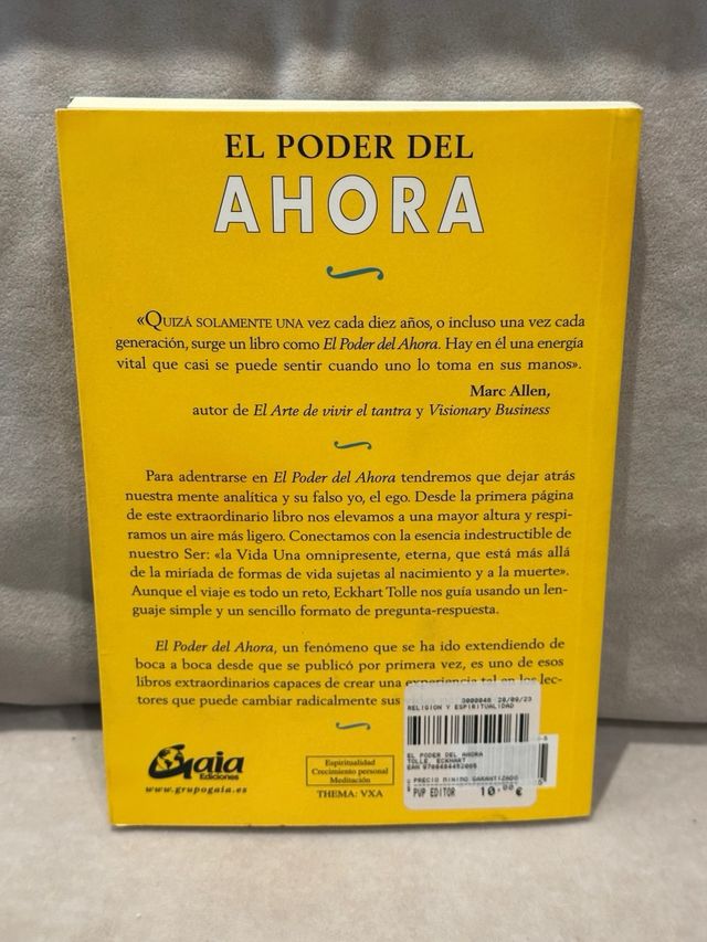 El poder del ahora: Una guía para la iluminació...