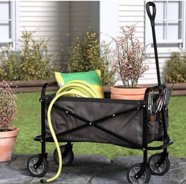 Carrito Plegable Negro