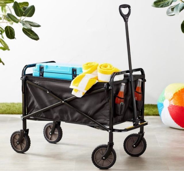 Carrito Plegable Negro