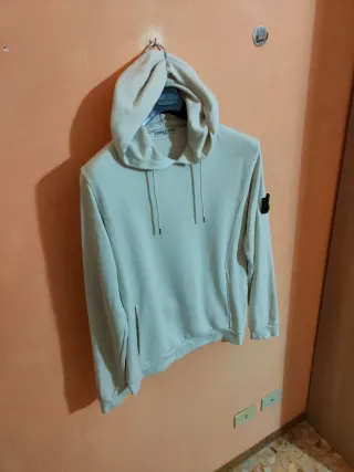 Felpa Stone Island con cappuccio tg M