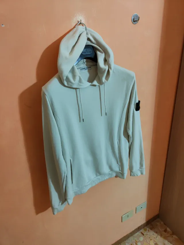 Felpa Stone Island con cappuccio tg M