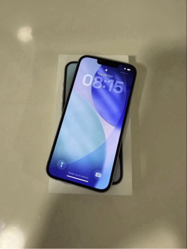 iPhone 14 100% batería 128gb celeste