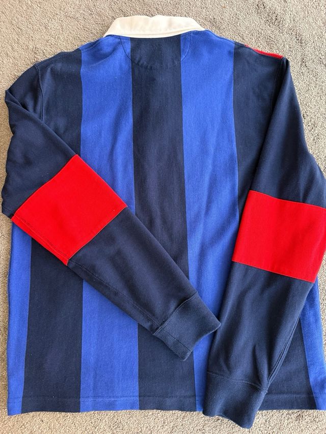 Polo Rugby Ralph Lauren Sport talla S Retro